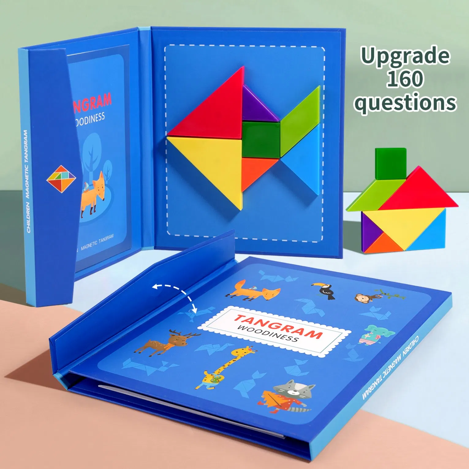 Magnetic Tangram Set: Fun Educational Toy for Cognitive Development