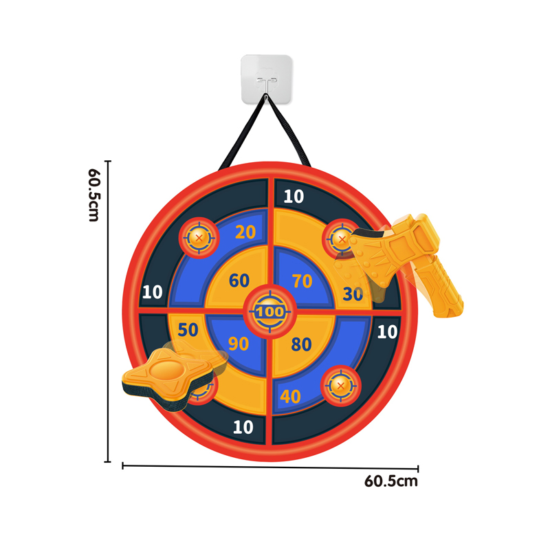 Top Child Educational Toys Basketball-Shaped Dart Board Set Sport Toy for New Wholesale Kids Interactive Outdoor Indoor Sports Toys