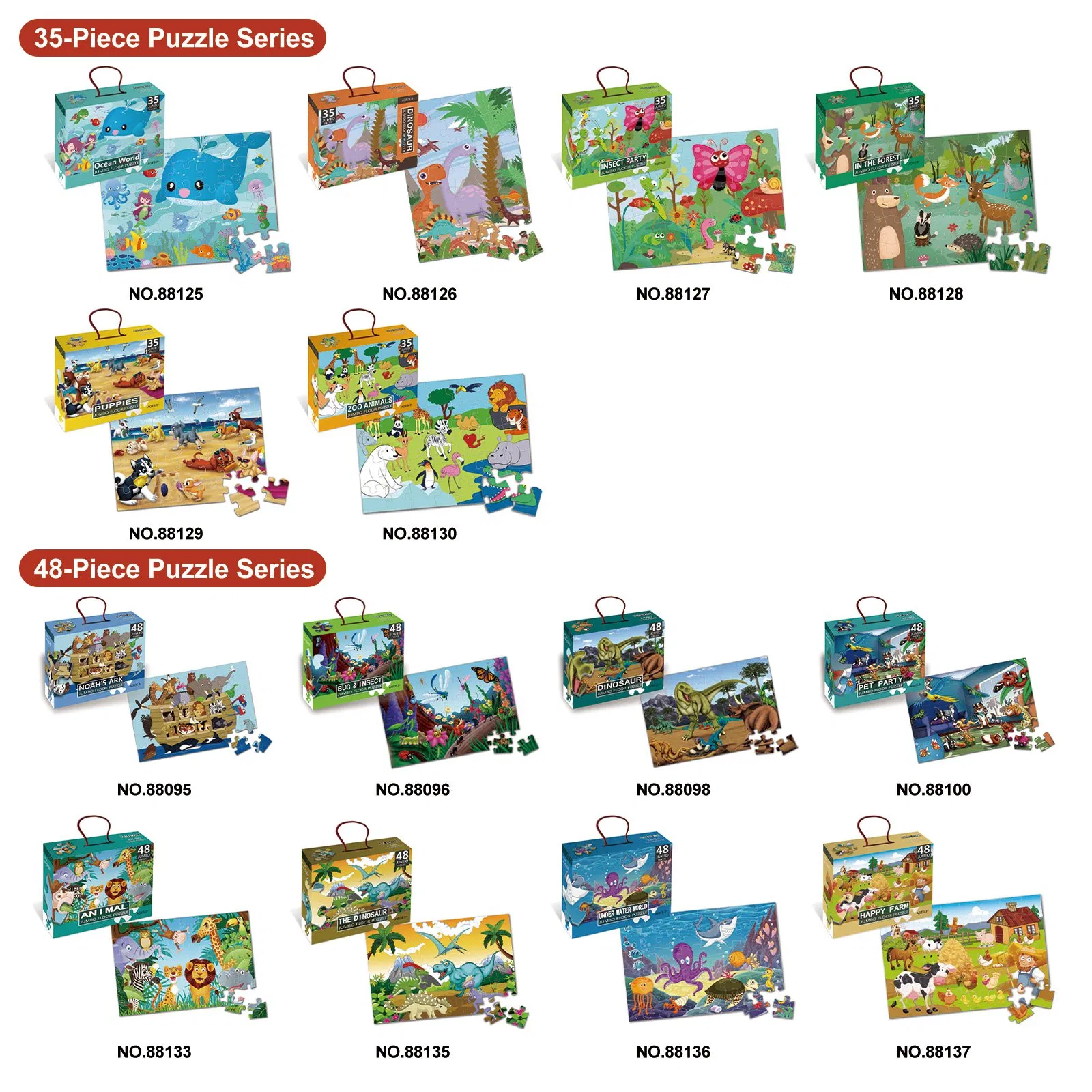 Colorful Puzzle Games Educational Toys Custom Jigsaw Puzzle Toys for Kids Adults