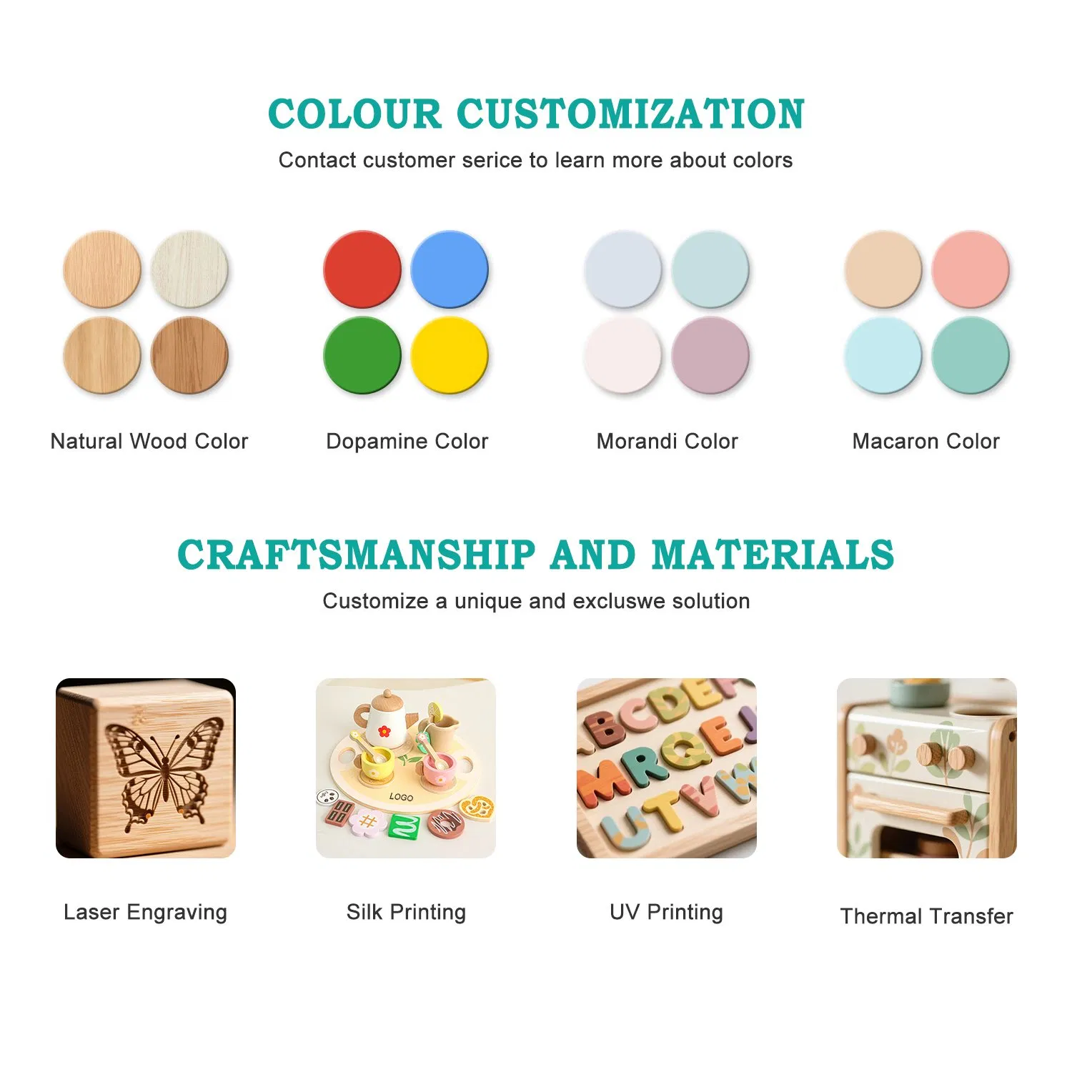 Wood Educational Early Learning Toy Musical Instruments for 3 to 7 Years Old Kids