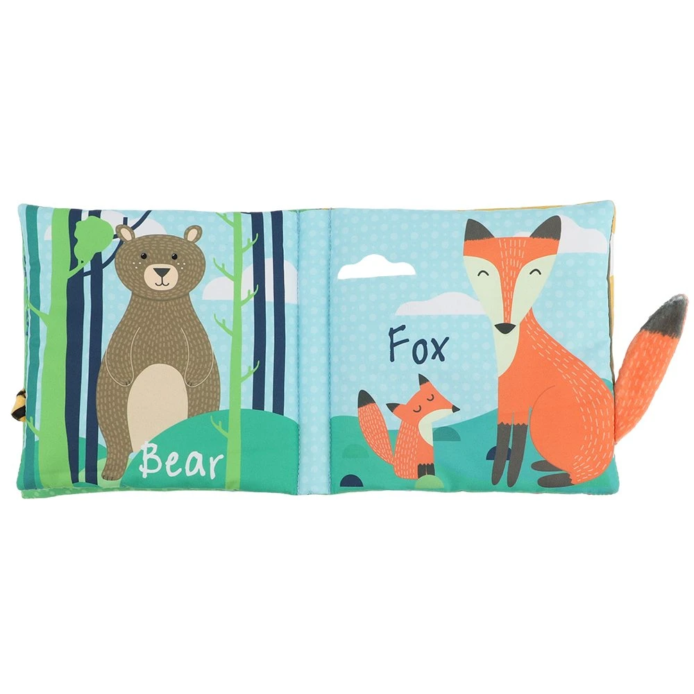 Customized 3D Soft Baby Cloth Busy Book Early Learning Educational My Quiet Cloth Book Toy