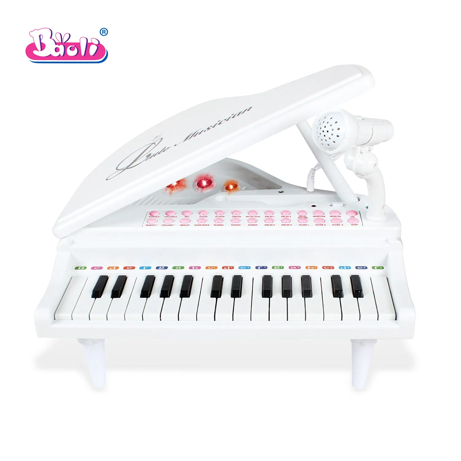 Baoli 31-Key Grand Piano for Kids Music Learning Cognitive Toy Memory Training