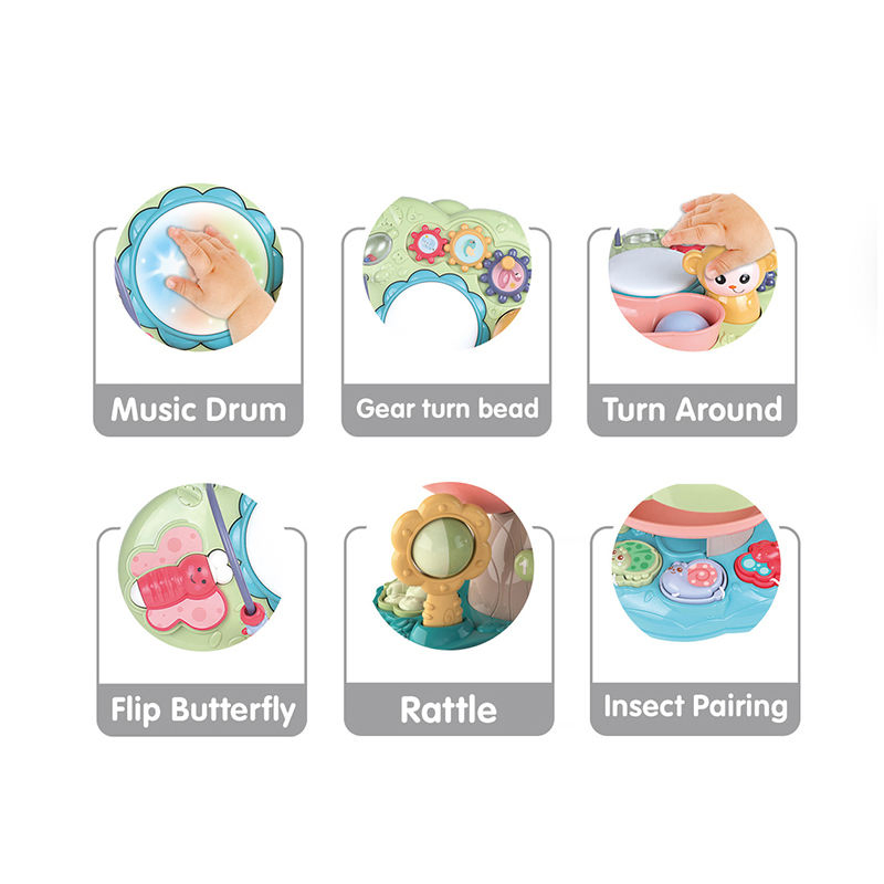 Hot Sale Wholesale Wisdom Tree Paradise Early Learning Multifunction Piano Keyboard Musical Educational Toy for Kids