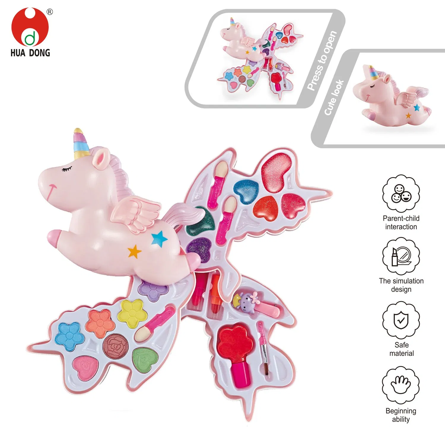 Explosive New Products Children Gift Toy Colorful Make Up Toys Set Hand-eye Coordination Mirror Included Variety of Styles Creative Play Role-playing Toy