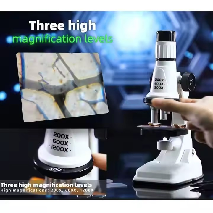 Xinbo Stem Education Learning Equipment Toy for Children Intelligent Science Plastic Learning Observation Microscope