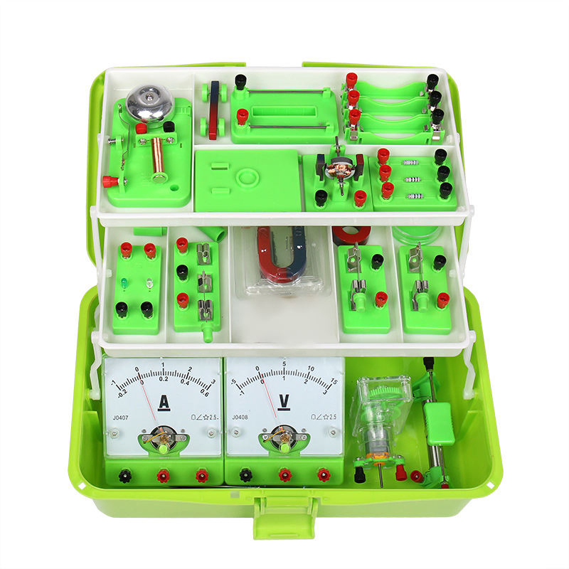 Customized Deluxe Electricity Educational Kit Physics Electromagnet Experiment Set Stem Circuit Set Magnetic Levitation Experiment Kit Science Lab Kit for Kids
