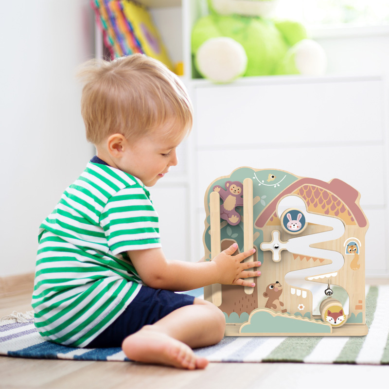 New Design of Storytelling 2 in 1 Activity Ball Track Games Toy for Children