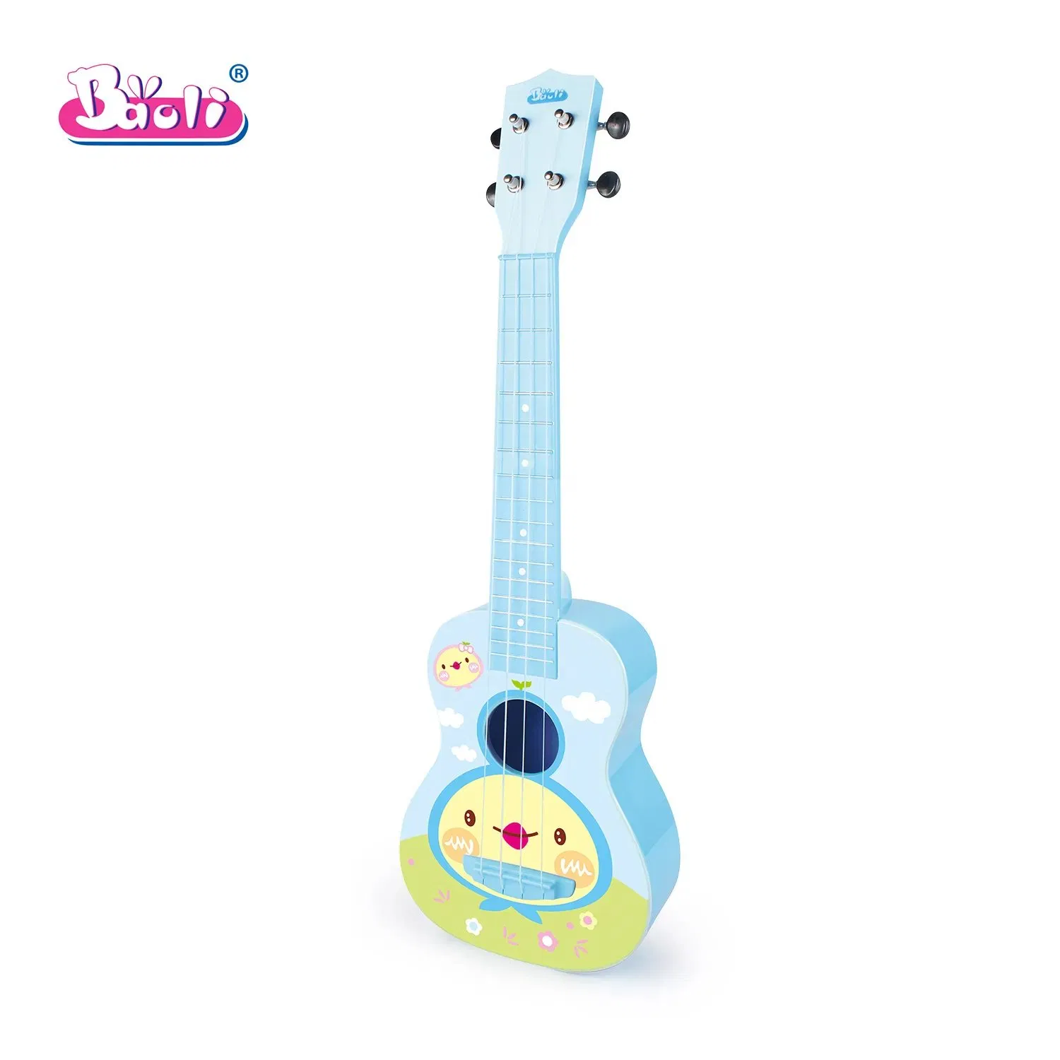 Baoli Guitar Toy Musical Instruments for Kids Montessori Musical Learning Toy Ukulele Guitar Toy