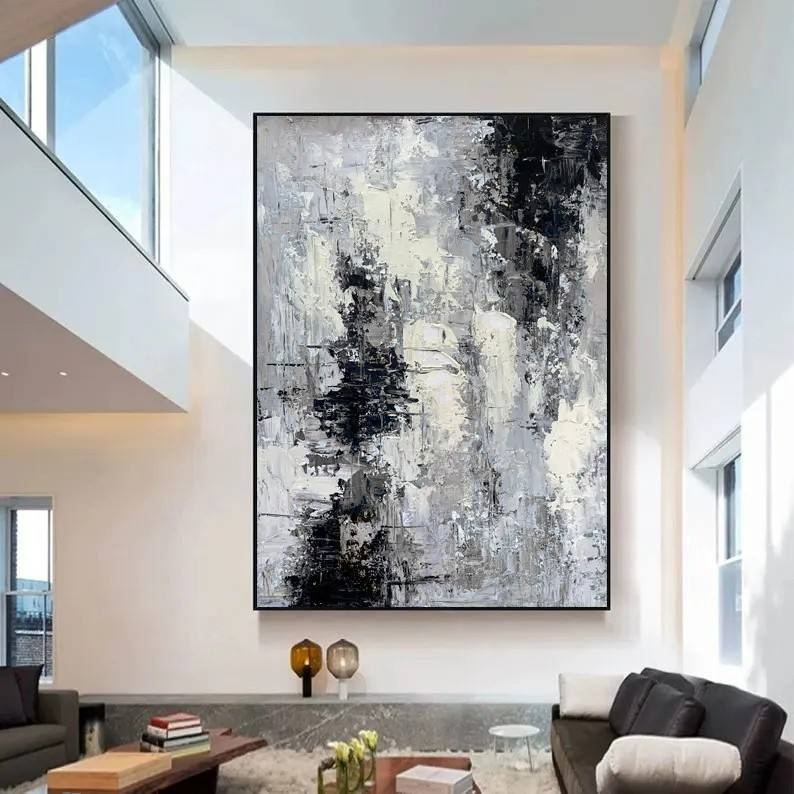 Large Wall Art Modern Abstract Decoration Oil Painting Handmade Home Decoration