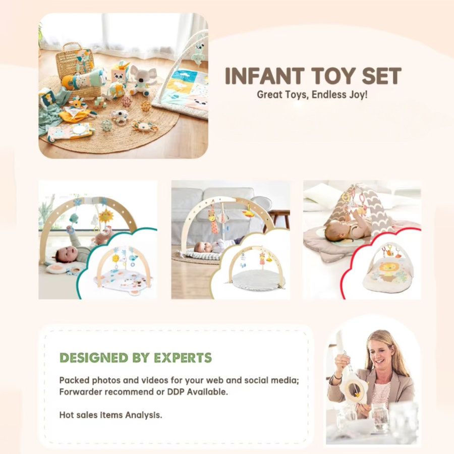 OEM Customized Educational Infant Wooden Toys for Cognitive Development