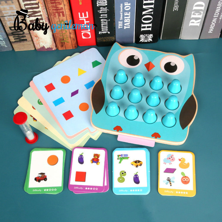 Matching Game Chess Exercise Magnetic Memory Training Early Educational Toys Z12070e