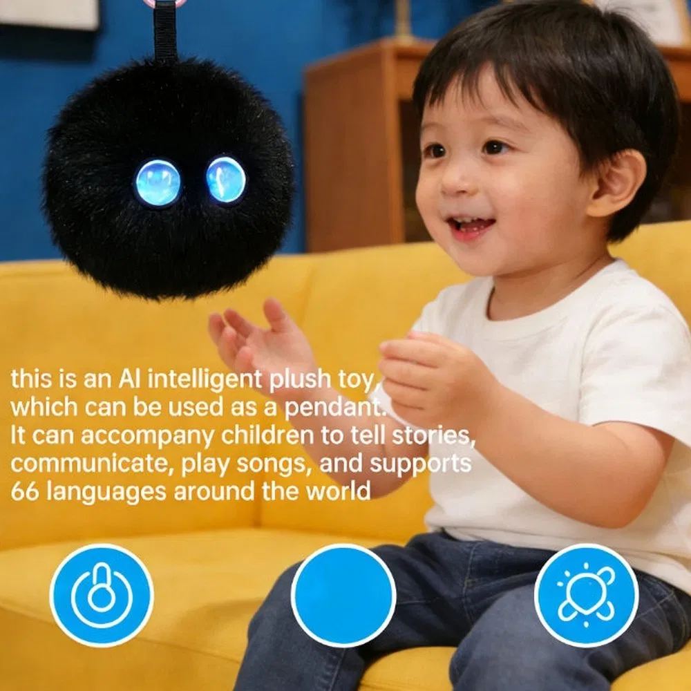 Low Noise Ai Cotton Kids Learning Talking Toy for Cognitive Development