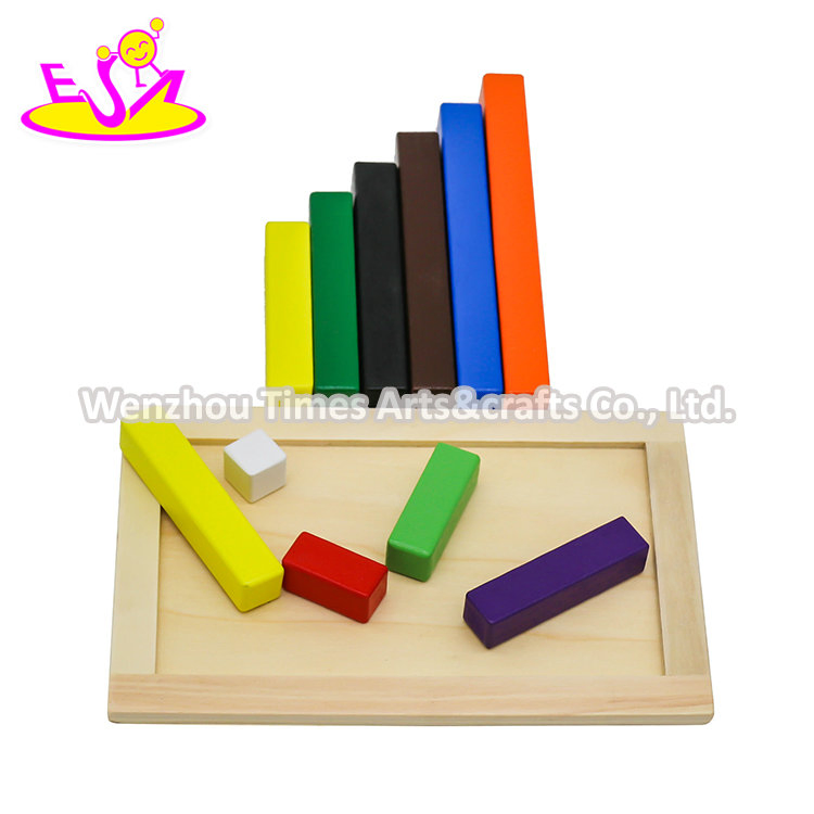 2021 Customize Colorful Wooden Block Building Set for Kids W14A257