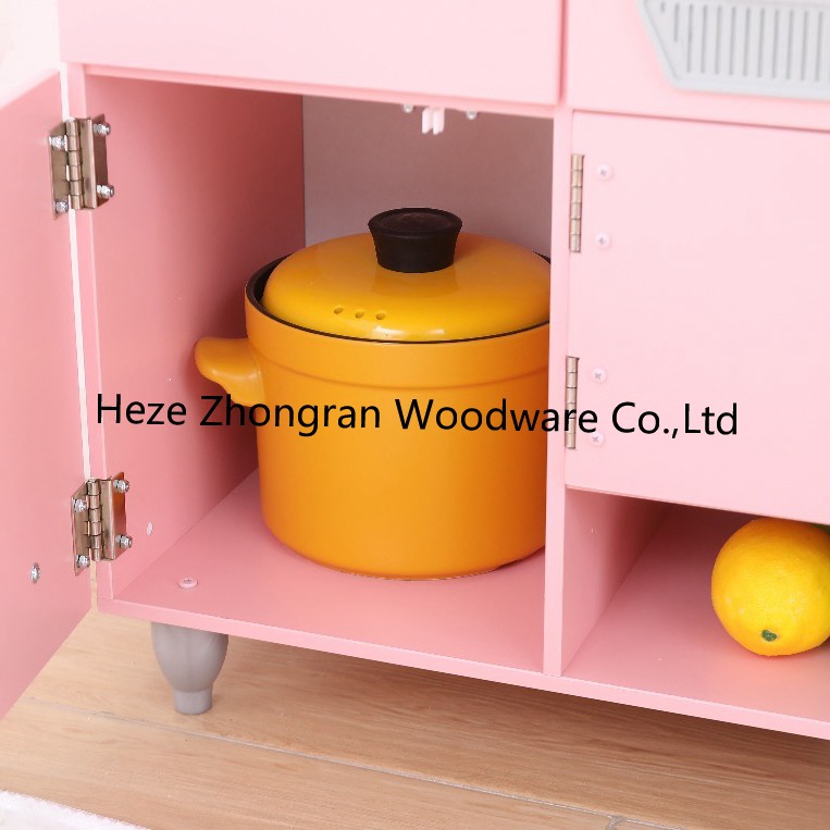 Interactive Wood Play Cooking Toy for Children's Hand-Eye Coordination