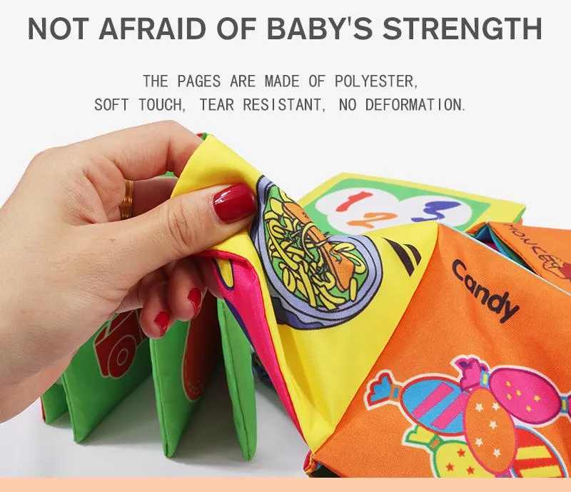 Baby Soft Cloth Book 5