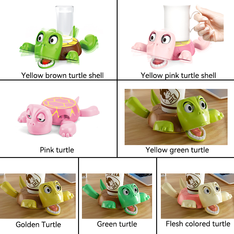 3D Printed Turtle Fidget Clicker Coasters Sensory Stress Relief Educational Toy for Autism ADHD Anxiety Fidgeting