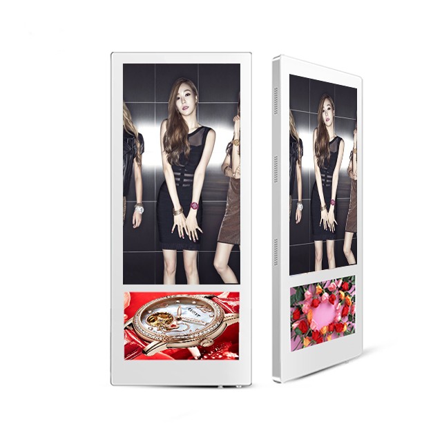 Elevator advertising display