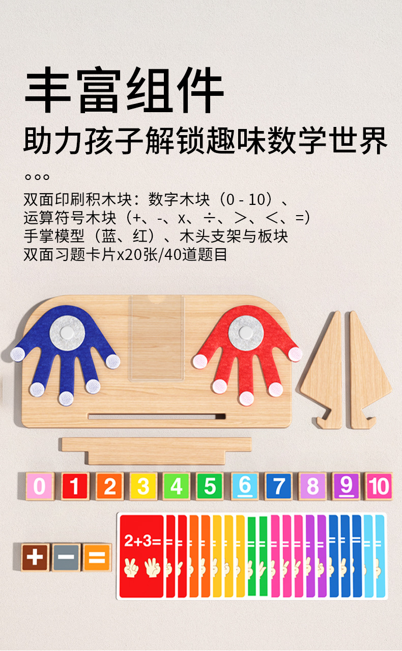 Finger Arithmetic Toy Detail 3