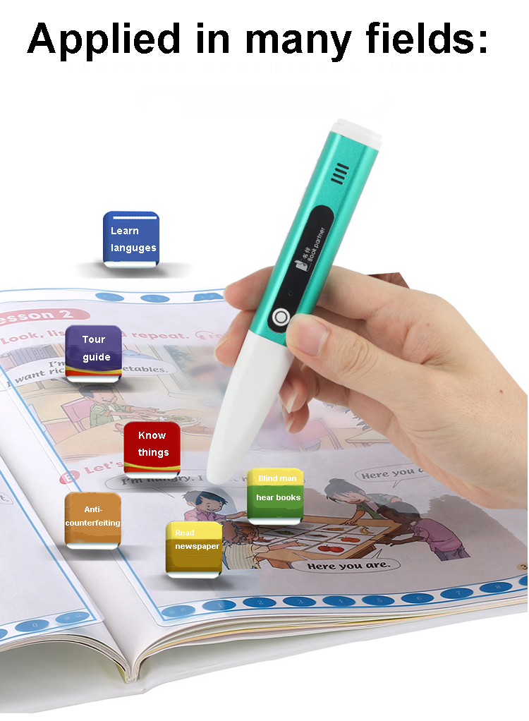 2025 Hot Sale Children Learning Reading Pen for Kids Learning Languages Talking Pen for Kids Know Things