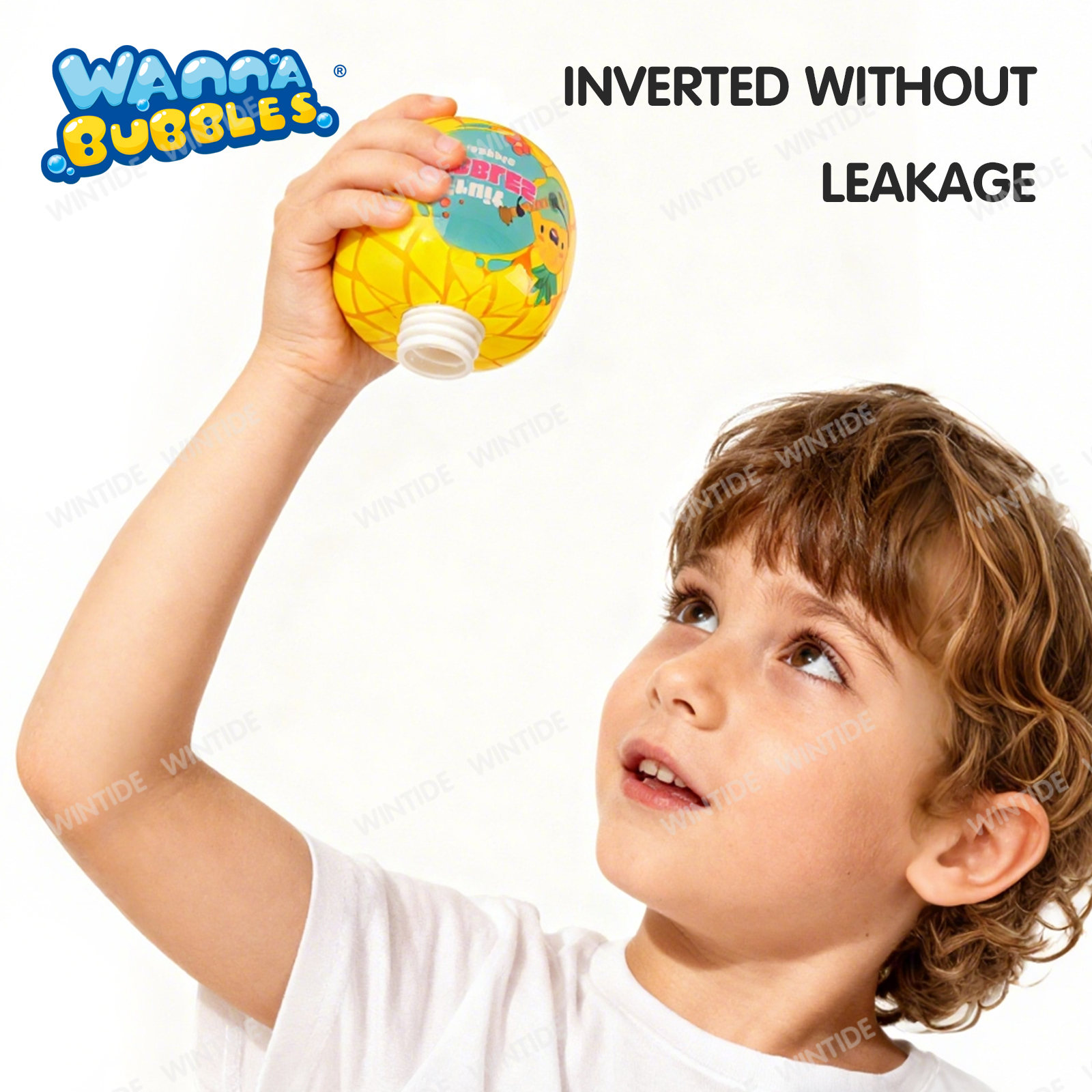 WANNNA BUBBLES Portable Fruit-Themed Bubble Wand Toys Outdoor Bubble Stick Bubble Wand Toys