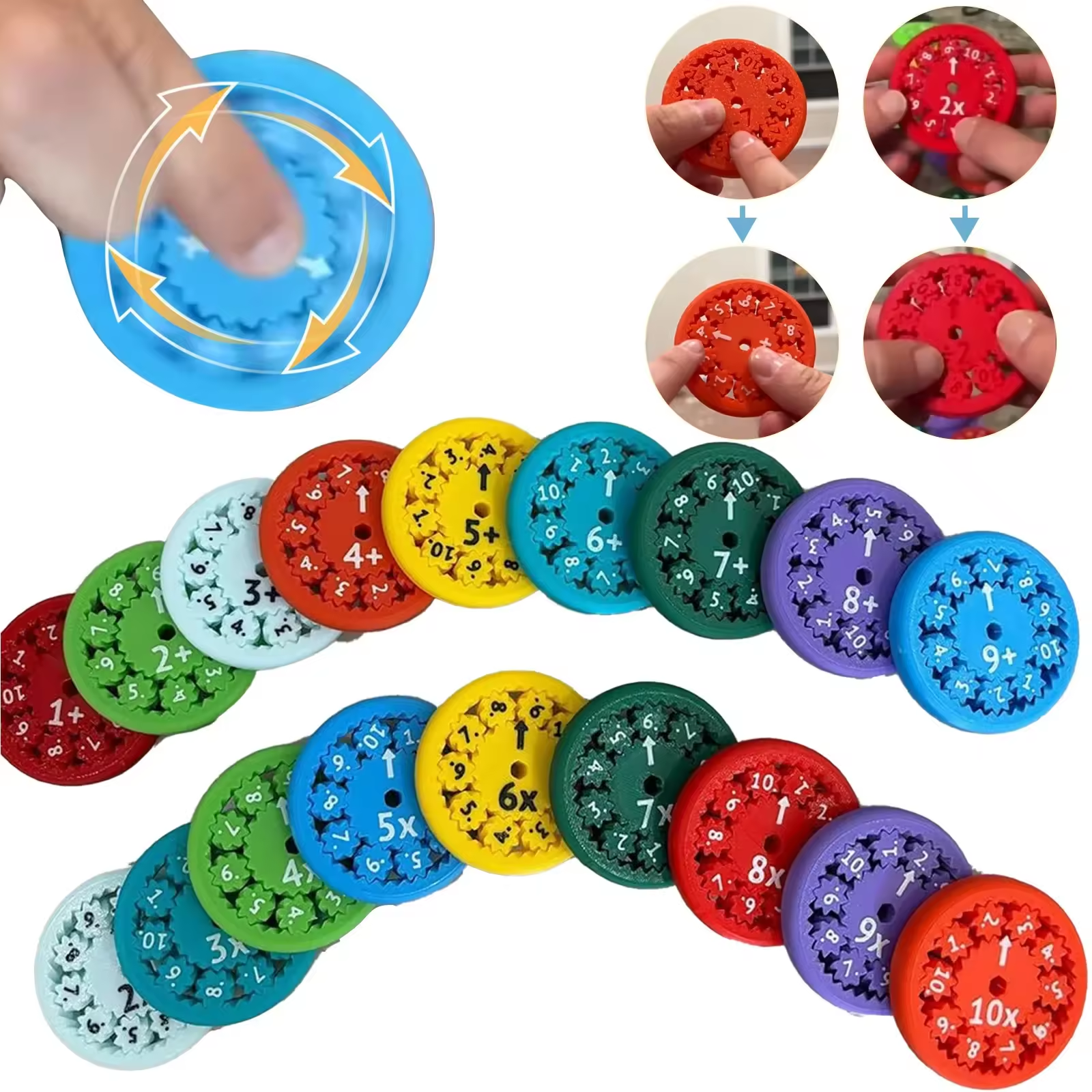 Educational Math Spinner