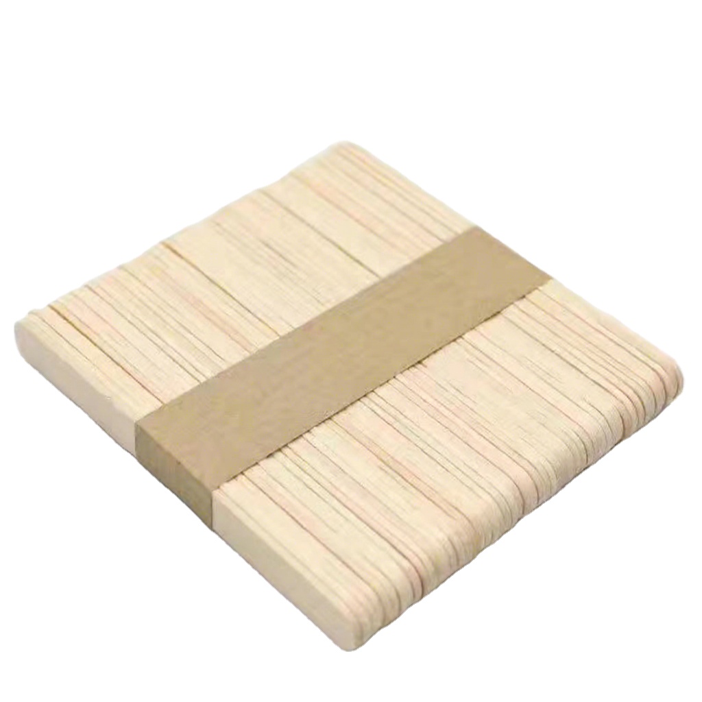 Natural Color Wooden Craft Sticks for Unisex Customizable Educational DIY Toys for Creative Handicrafts