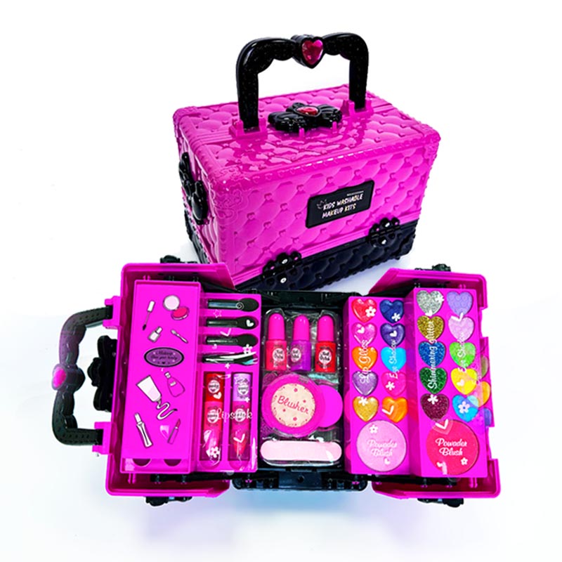 Wholesale Customized Real Cosmetics Set Children Makeup Toy Hot Sale Makeup Setittle Girl Pretend Play Beauty &amp; Birthday Gift