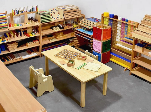 Montessori Teaching Aids Wooden 0-3-6 Years Old Family Version Early Education Toys Set Educational Games Children's