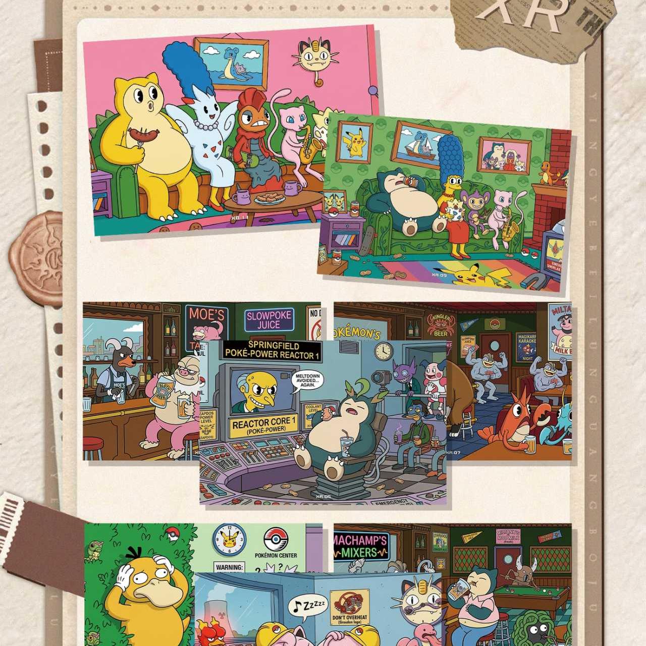 DM Pokmoned Colorful Art Print Pikachu Eevee Gengar Anime Carrom Board Educational Family Fun Paper Game