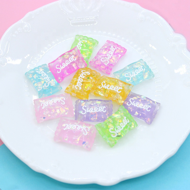 DIY Resin Accessories Sweet Candy Shell Sequin Gem Children's Creative Educational Toys