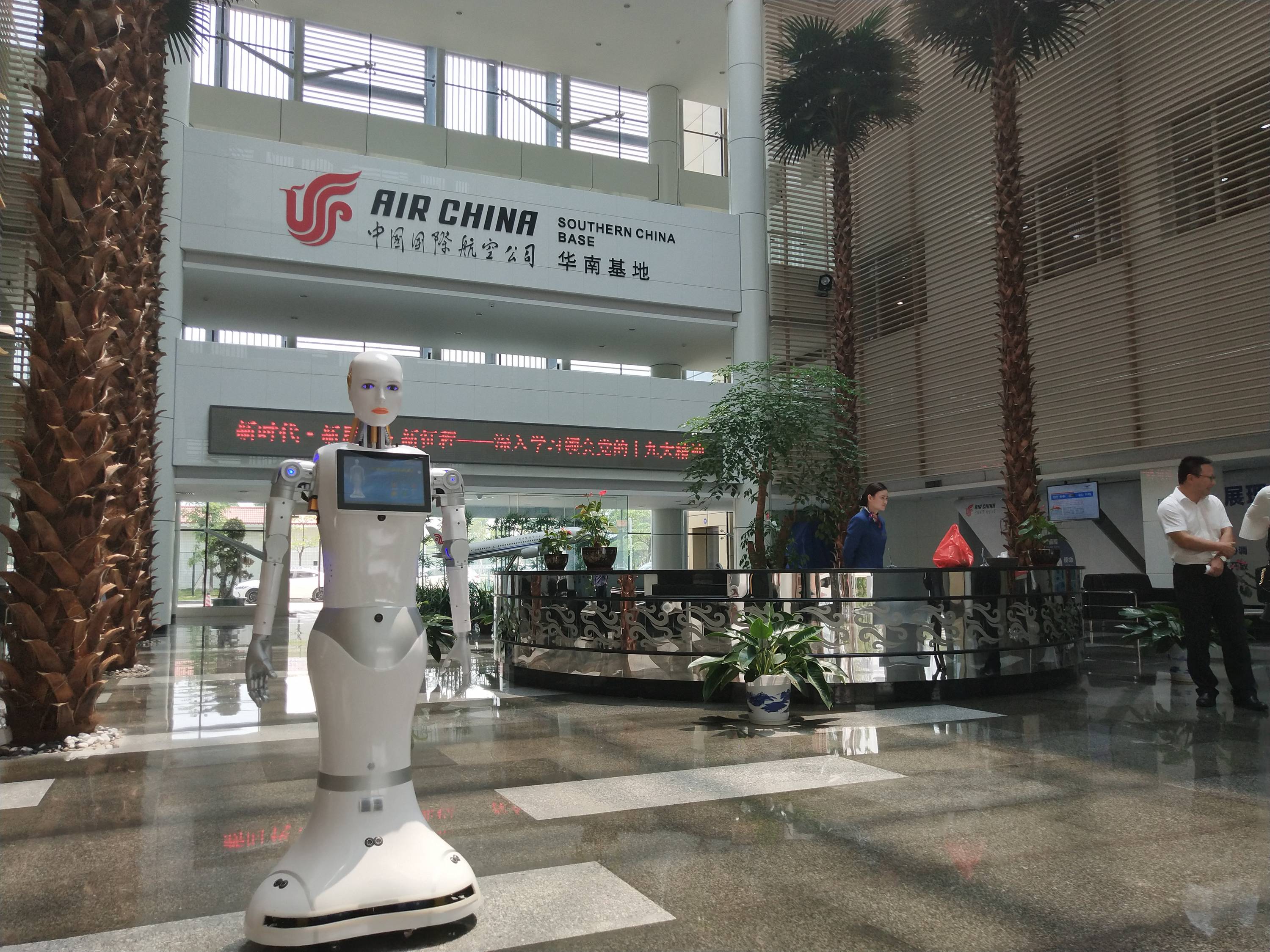 Robot in Airport