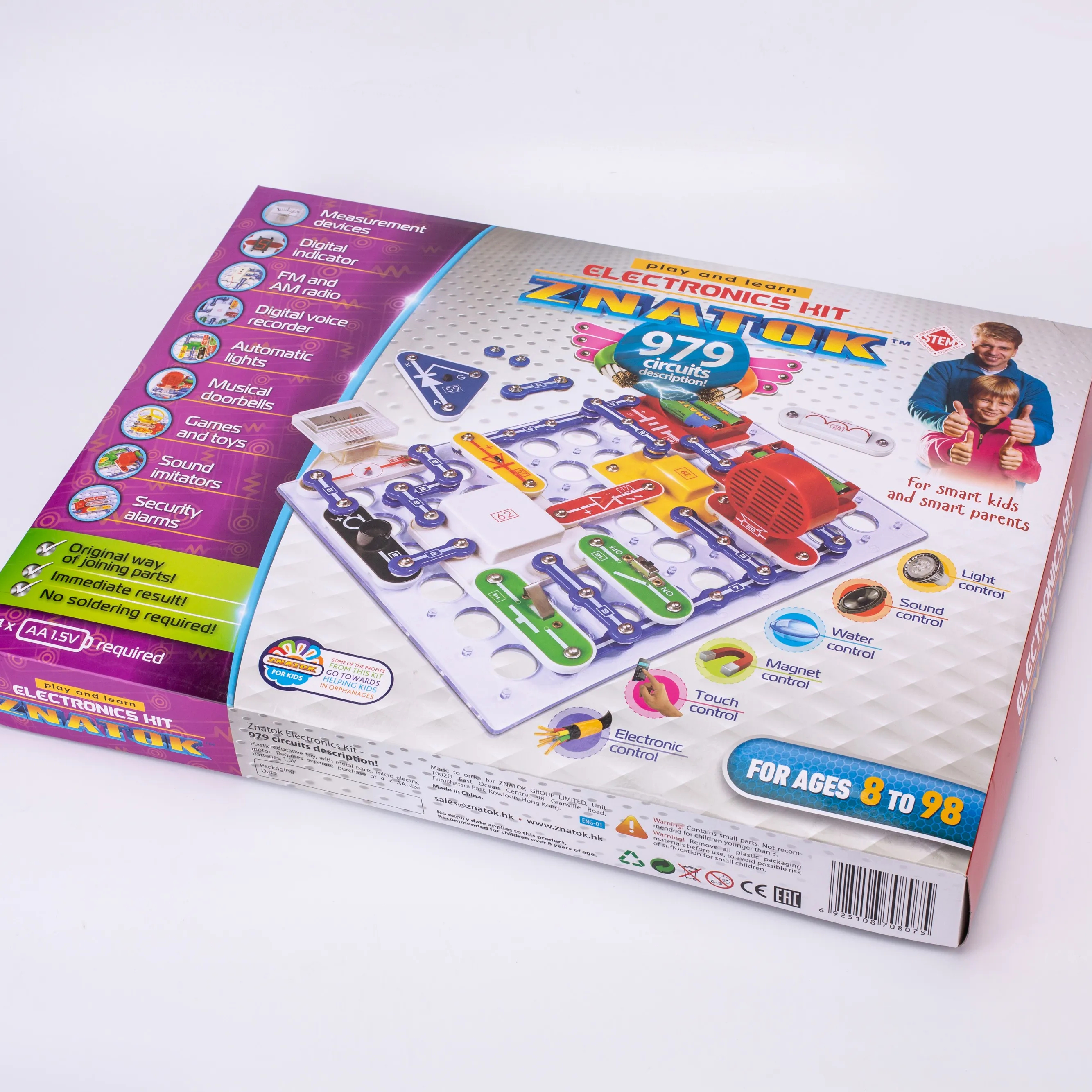 Hot Sale ZNATOK #979 | Over 979 Different Experiments, Electronics Kits for Kids Science Toy