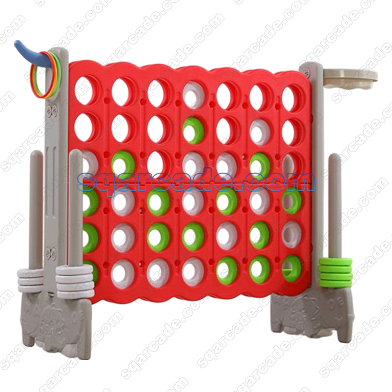 Interactive Activity Garden Kids Giant Connect 4 Game For 4-in-a-row Jumbo Outdoor For Outdoor Indoor Play Carnival Game