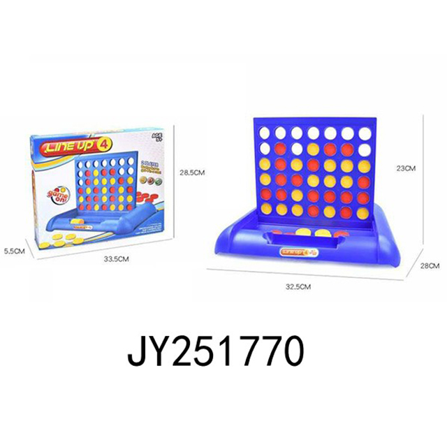 Portable Games Connection 4 Classic Grid 4 in a Row Game Strategy Board Games for Kids 2 Player for Family and Kids