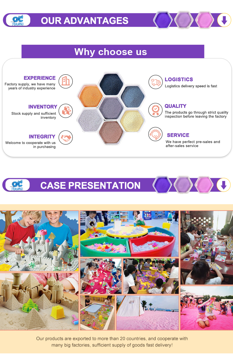 Children's DIY Creative for Magic Sand Art Kit Educational Car &amp; Space Toys Set