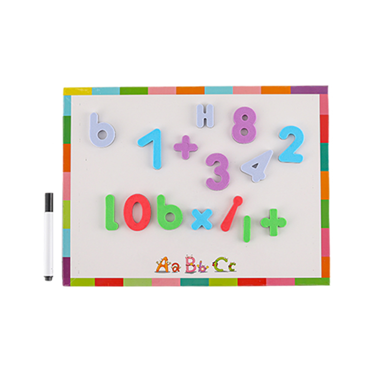 Wholesale ABC Magnetic Letters And Numbers With Board Magnet Drawing Board Classroom Teaching Set