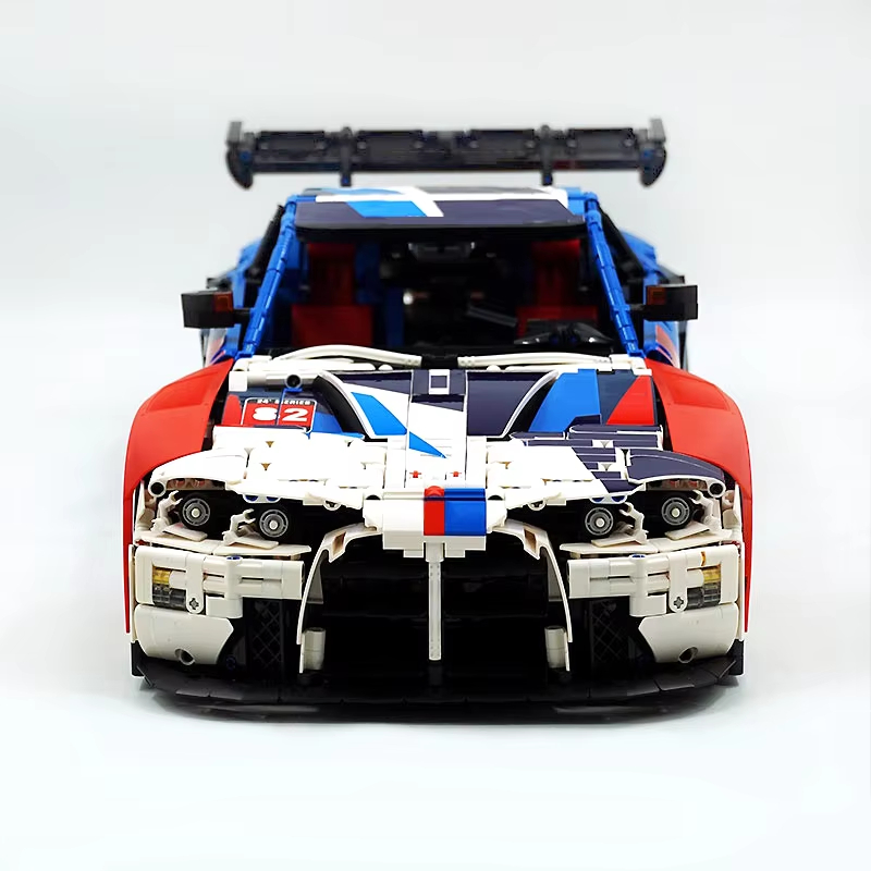 JD040 Technical M4 Car 1:8 Scale Supercar 76922 Racers Vehicles Model MOC-161785 Building Blocks Bricks Toy Birthday Gifts