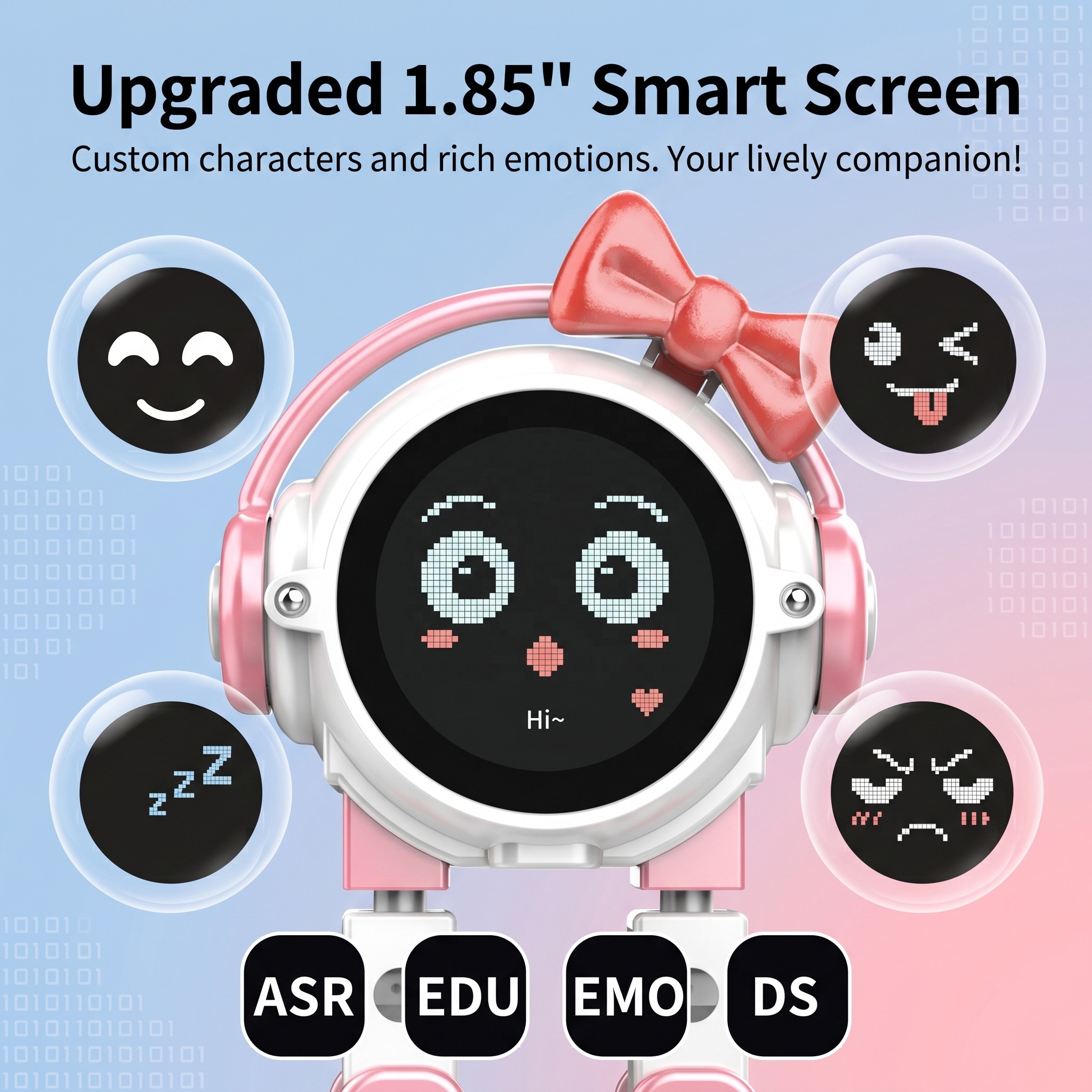 AiJH AI Smart Robot Interactive Speech Recognition with Programmable STEM Education Wholesale Intelligent Learning Robot Toy