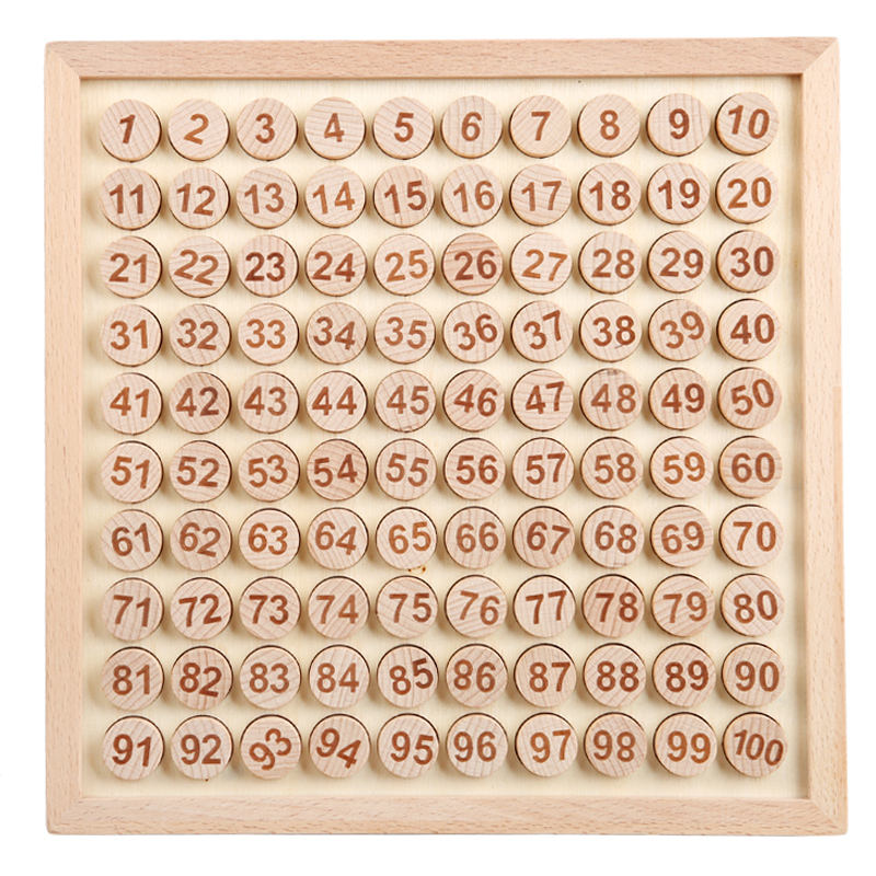 Children's Wooden Sudoku Chess Board Digital Maze Logical Thinking Educational Puzzle Toy Set for Adults Kids in Math Subject