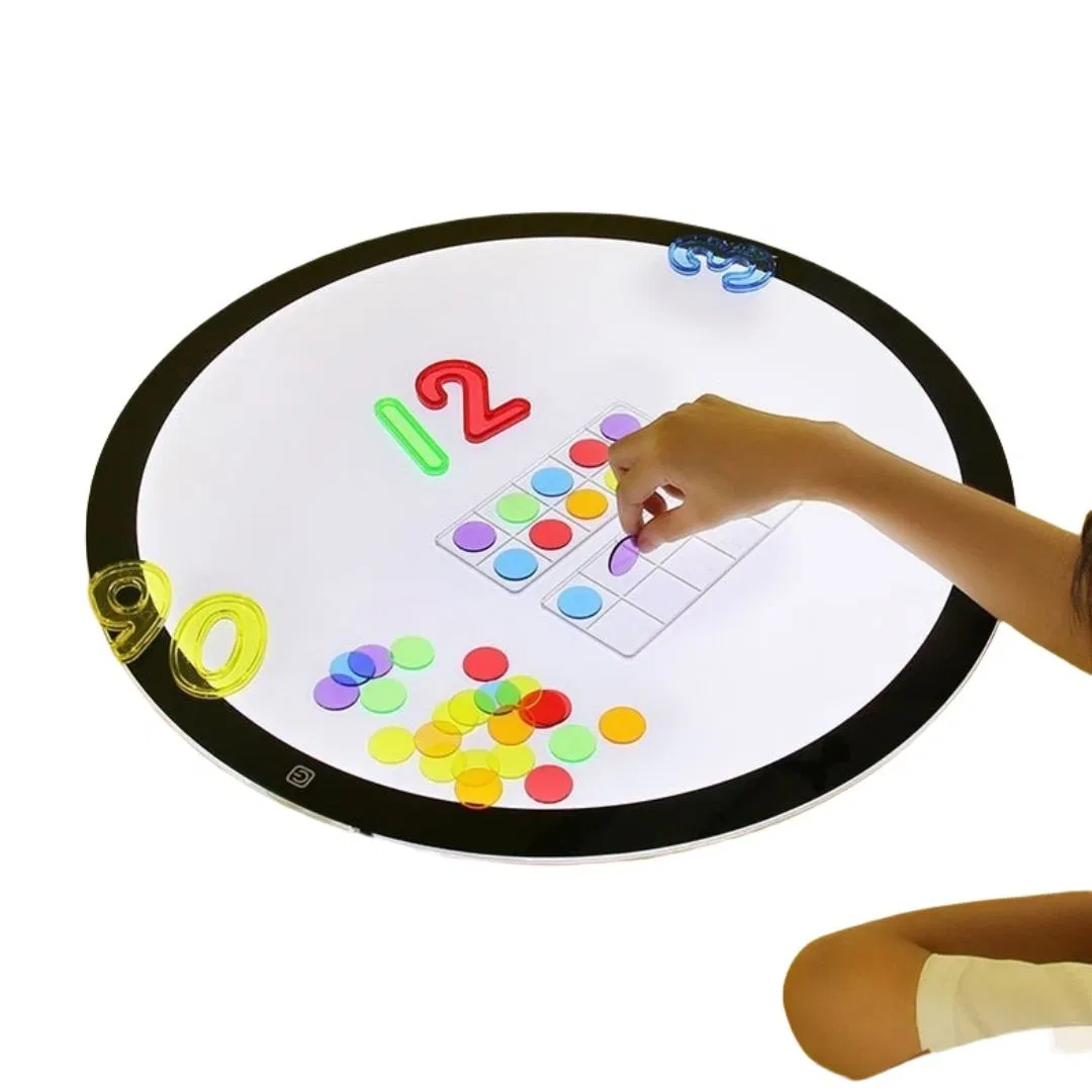 Wholesale Kids Sensory Play Light Box Montessori Toys LED Light Board