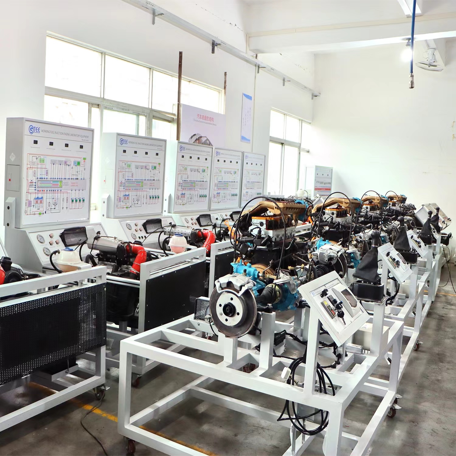 Automotive Education Equipment Electric Car Cutaway Model Device Section Anatomy Training Model Didactic Equipment