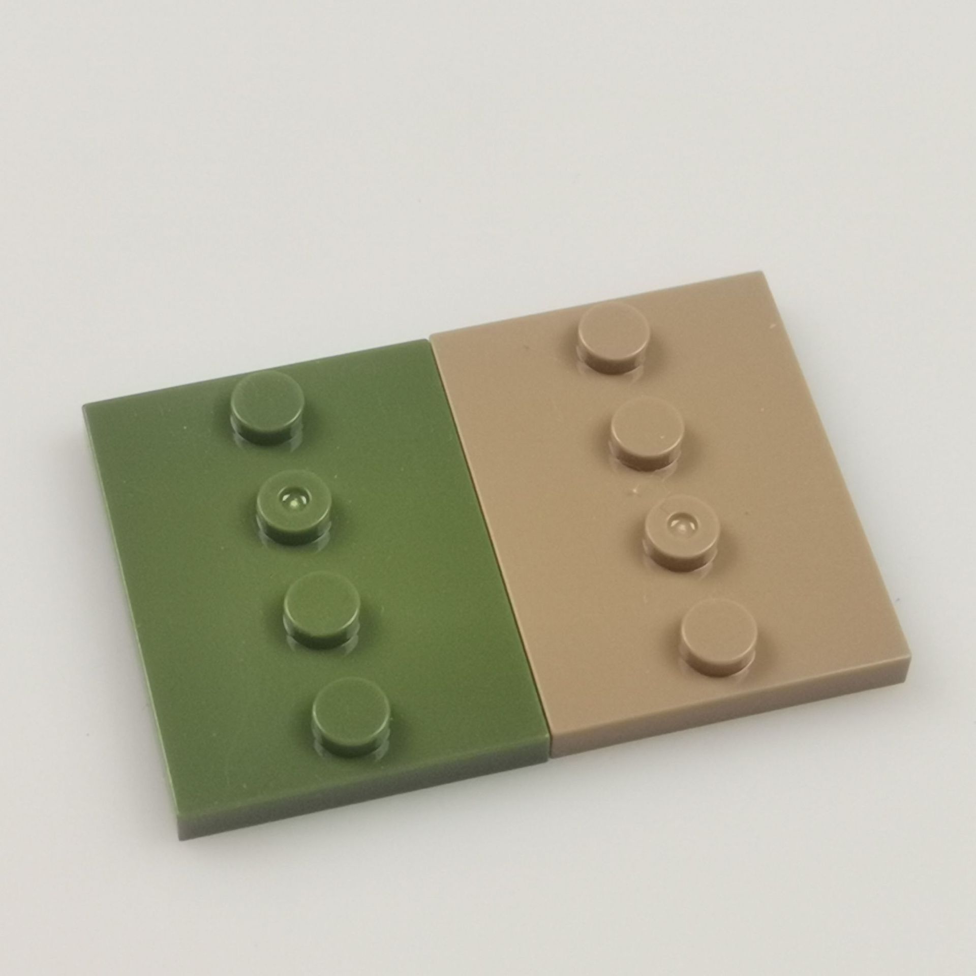 MOC Bricks 3x4 Dots Baseplate 1KG Plastic Multi-Color Building Brick Toys Small Particle Compatible Model Toy for Kids Boys