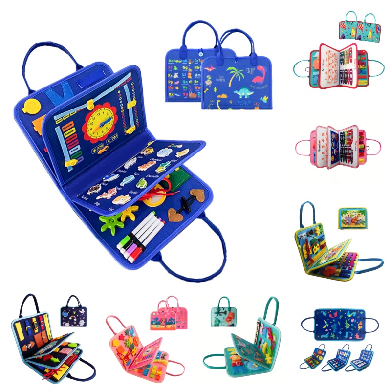 Preschool Montessori Toys Educational Toddler Toys Learning Busy Board for Toddlers