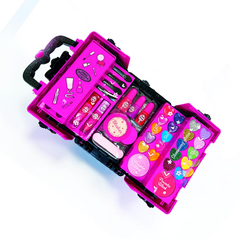 Wholesale Customized Real Cosmetics Set Children Makeup Toy Hot Sale Makeup Setittle Girl Pretend Play Beauty &amp; Birthday Gift