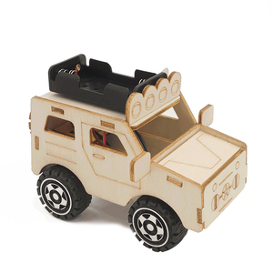 Science &amp; Engineering Toys STEM Educational Eco-Friendly Wooden Uv Laser Gifts Stem Robot Wood Best Seller Toy
