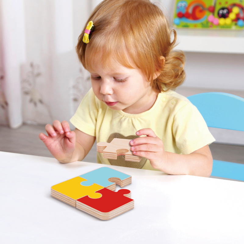 Educational Box Wooden Twisting Cube Stacking Game Shape Sort Puzzle Montessori Toys For Kids 22-24 Months