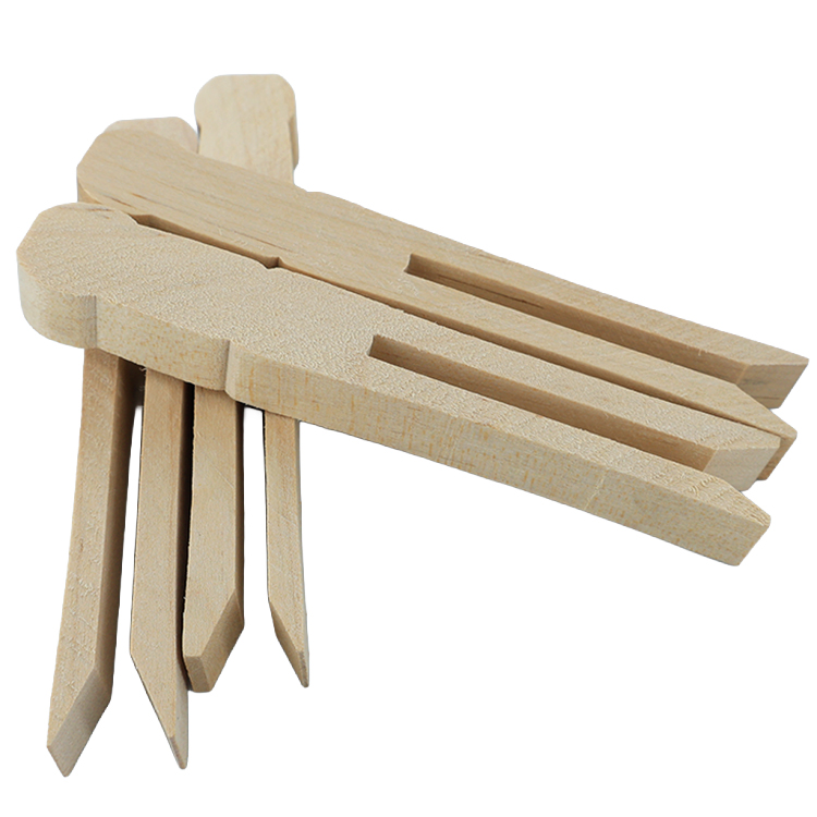 Multifunction Colorful Birch Wood Eco-Friendly Art Decor Doll Peg Bag Clips DIY Handmade Kitchen Storage Package Closure