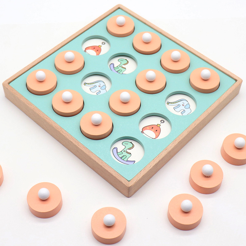 Children Early Educational Development Color Cognitive Skill Memory Chess Toys