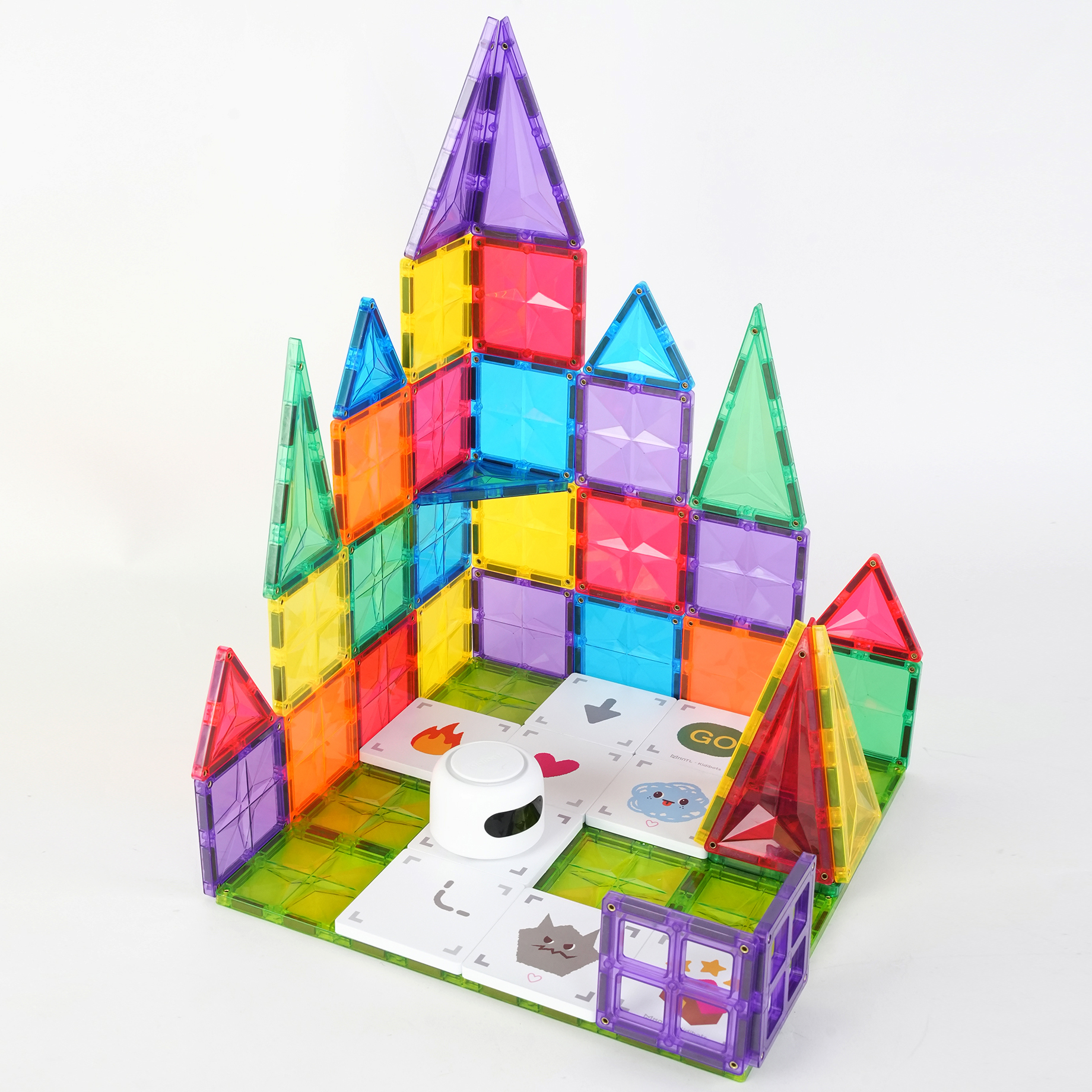 MNTL STEAM Learning Screen-free Coding Toy Beginner Coding Kits Educational Ai Toy Steam Magnetic Coding Robot for Kids