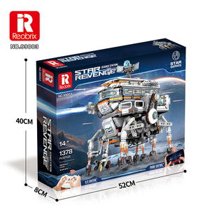 BEBRICKS Star Plan Series 99003 Star Revenge: Science Station Remote control allows for free movement Bricks toys for kids